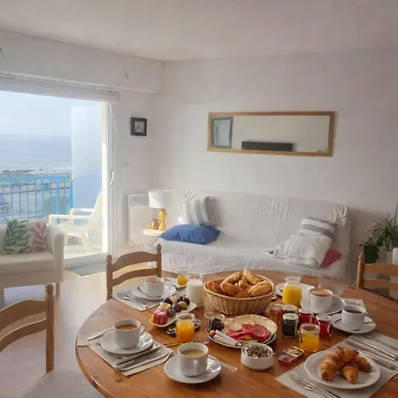 Vue Océan - Balcon - Parking - Le Coup De Cœur Apartamento Saint-Michel-Chef-Chef
