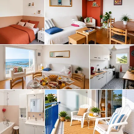 Apartamento Vue Océan - Balcon - Parking - Le Coup De Cœur